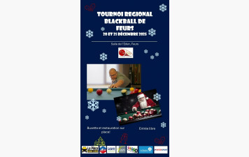 Prochain tournoi Régional BlackBall de Feurs!