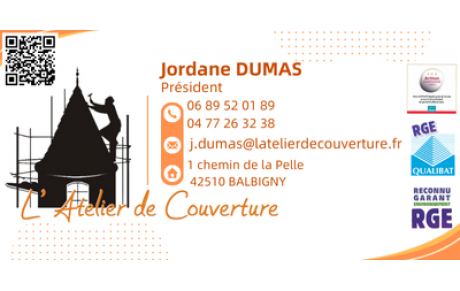 L'atelier de couverture